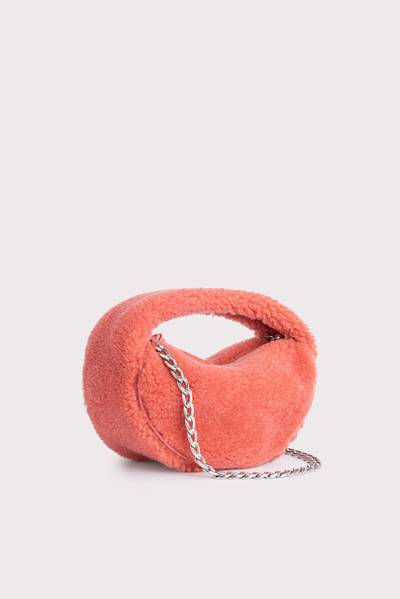 BY FAR Baby Cush Salmon Shearling outlook