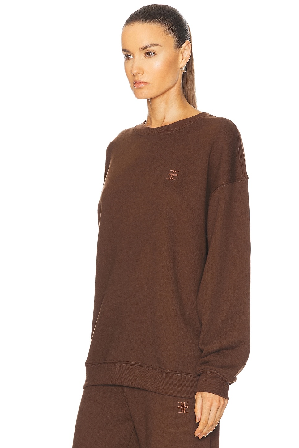 Oversized Crewneck Sweatshirt - 2