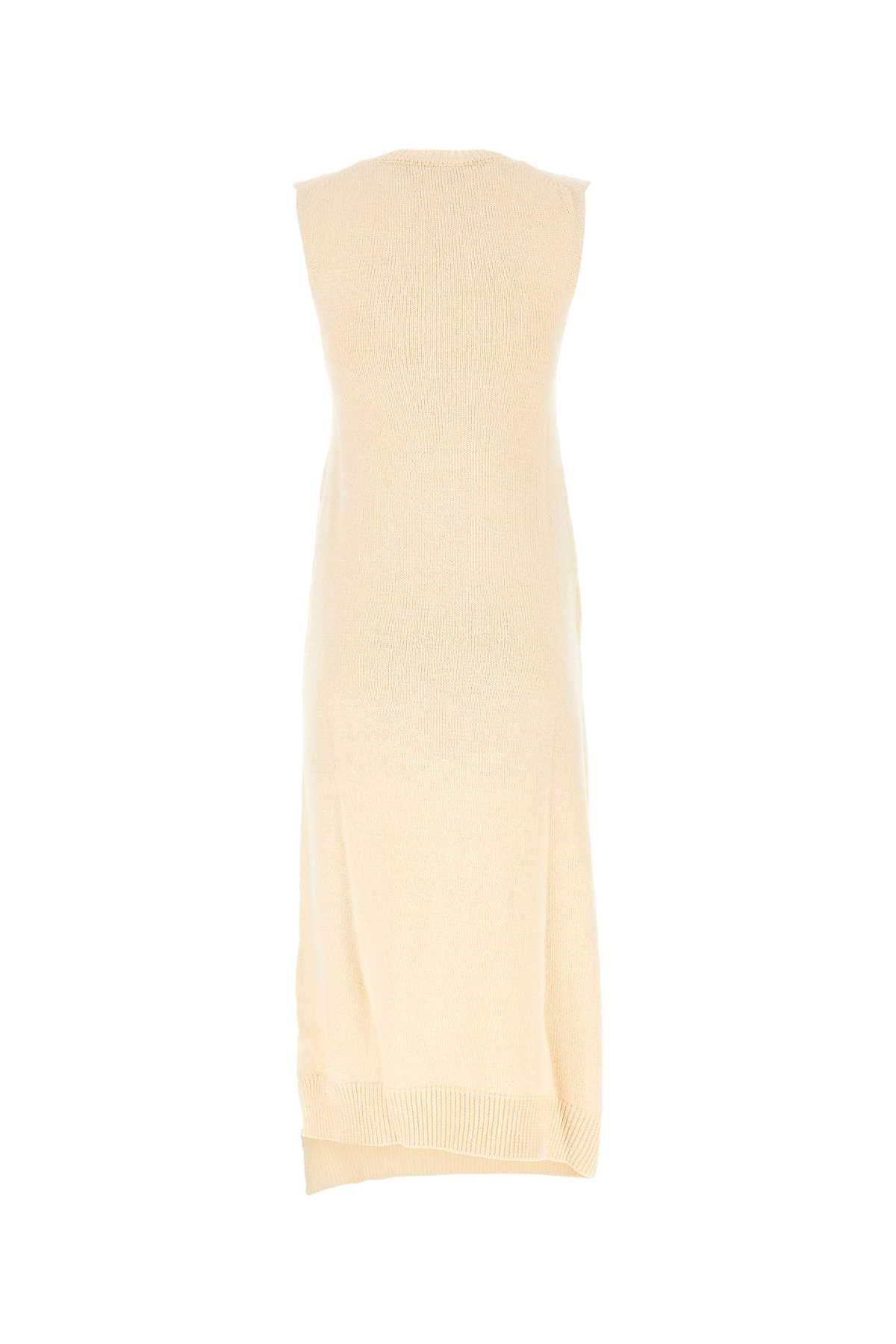 Jil Sander Women Ivory Japanese Cotton Dress - 2