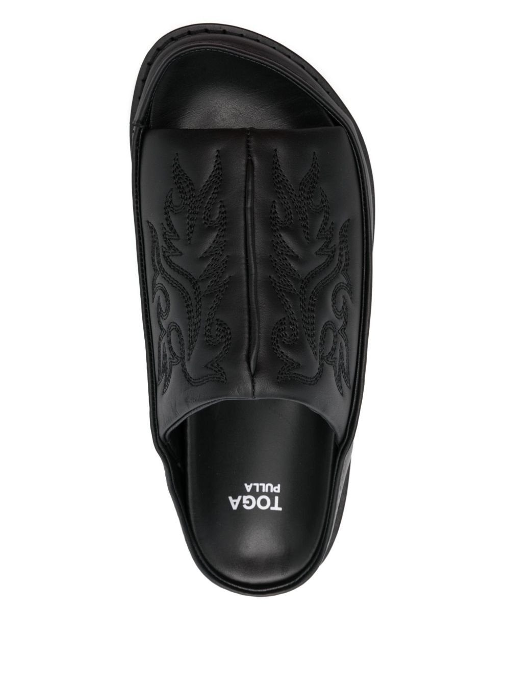 embroidered sandals - 4