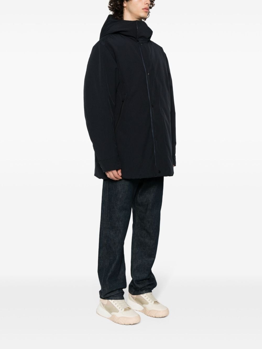 Fowey reversible hooded coat - 3