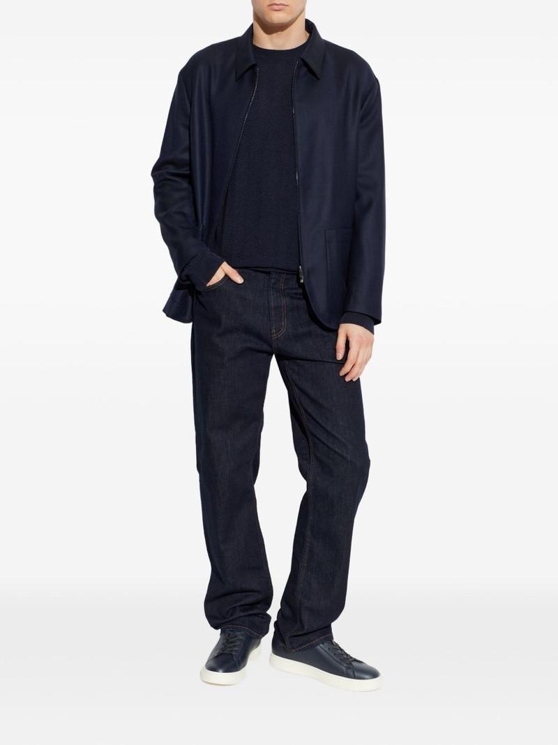 GIORGIO ARMANI long-sleeve sweater outlook
