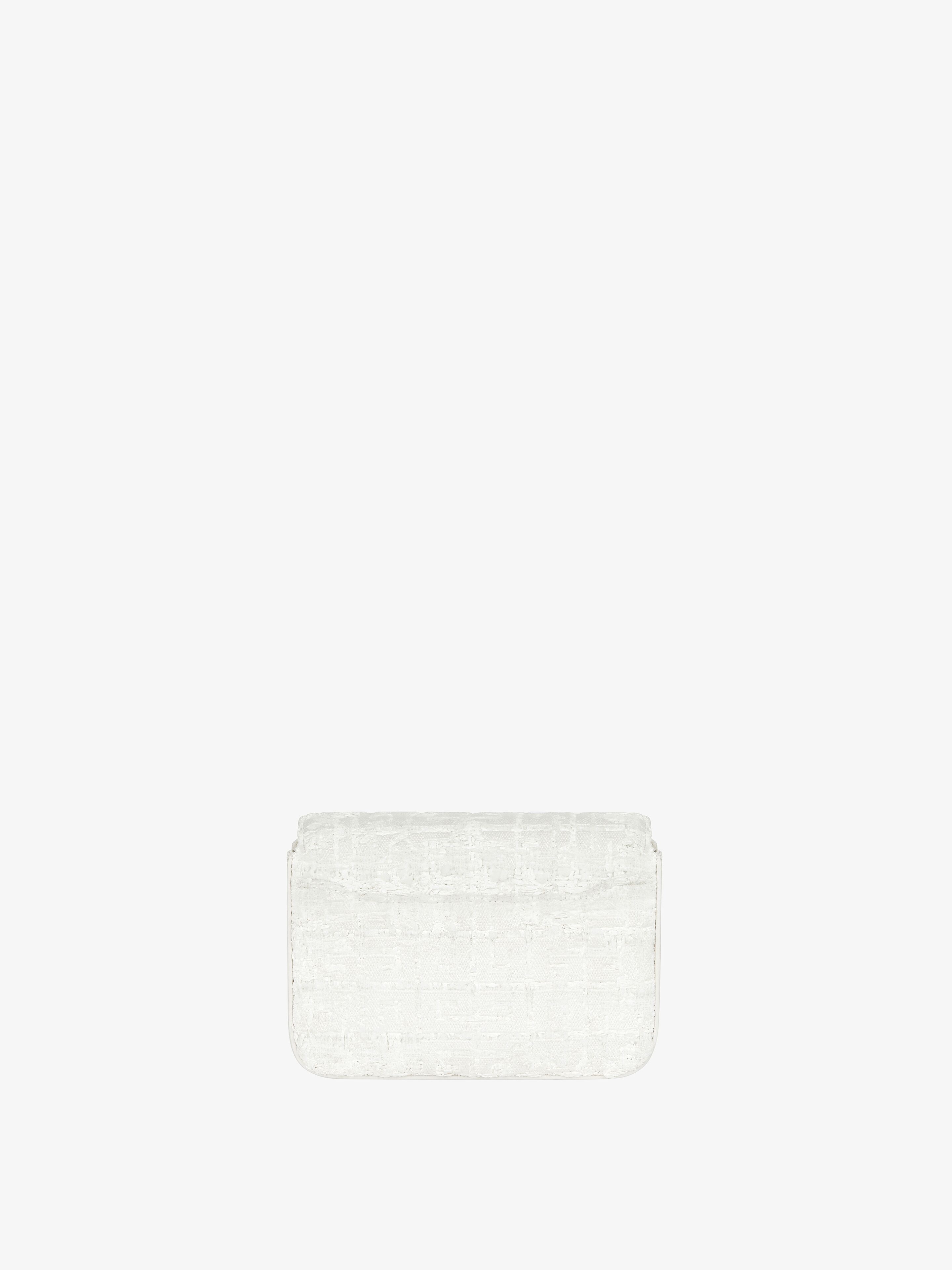 SMALL 4G BAG IN TWEED - 5