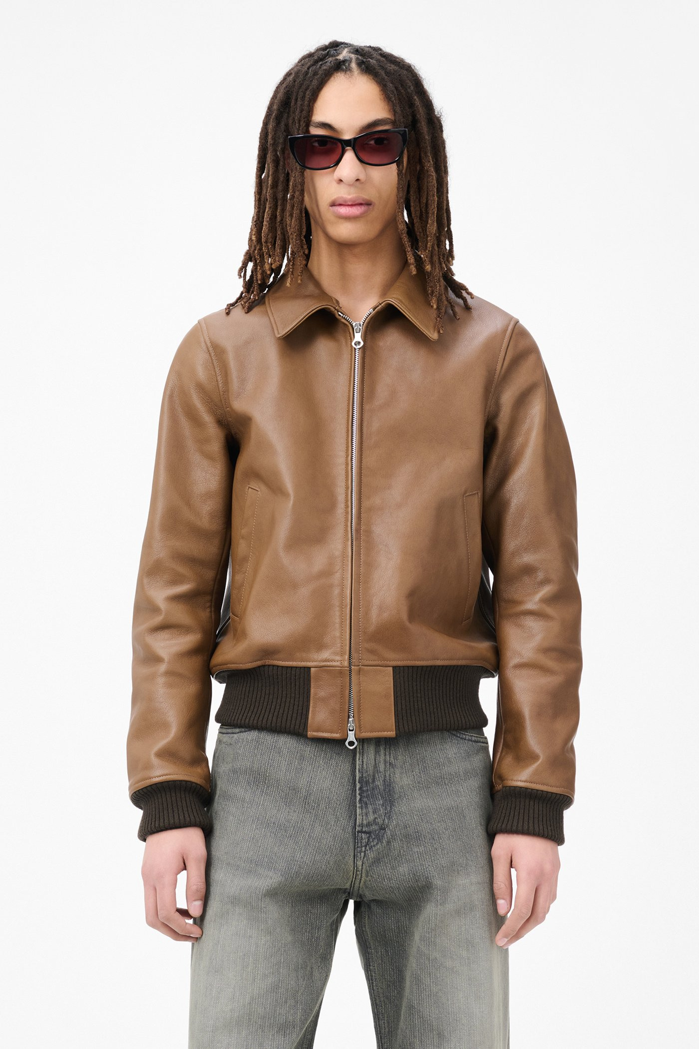 Pharos Bomber Smoky Quartz Goat Skin - 3