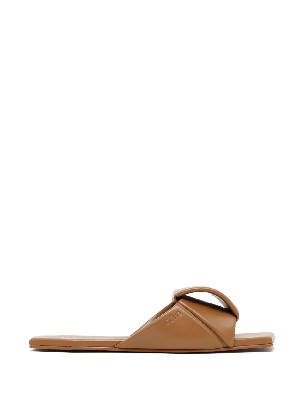Origami square-toe sandals - 1