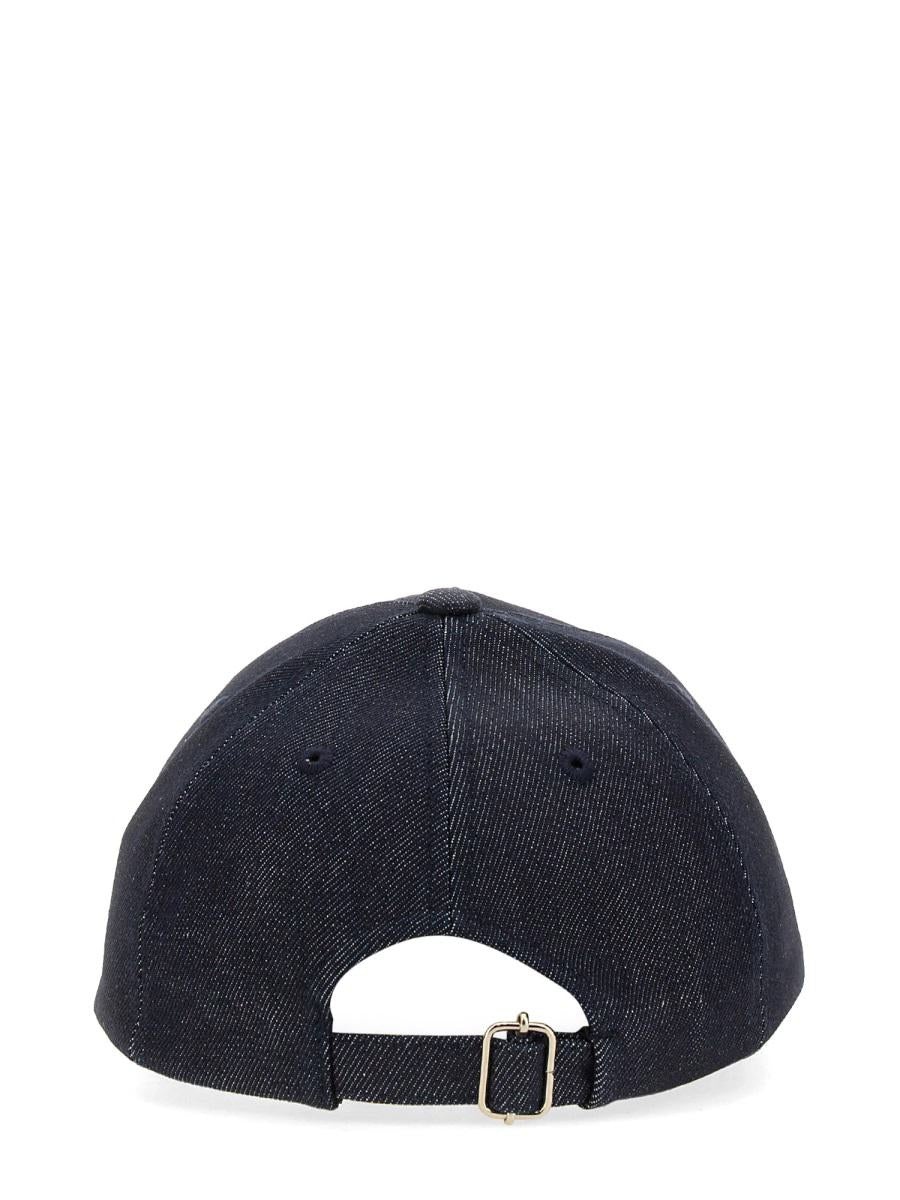 A.P.C.｜Eden baseball cap unisex キャップ Eden baseball cap | Stonewashed denim baseball cap with