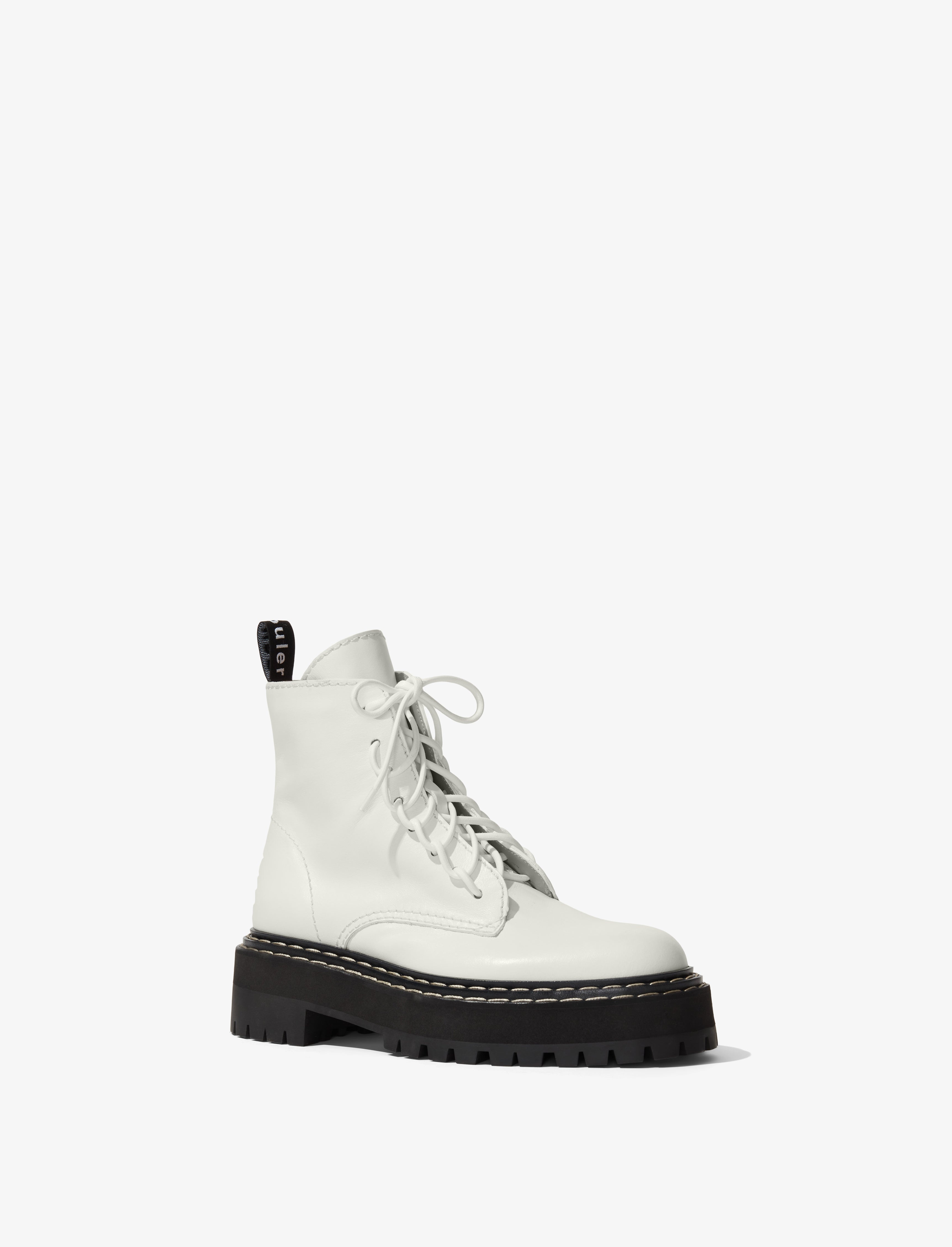 Lug Sole Platform Combat Boots - 2