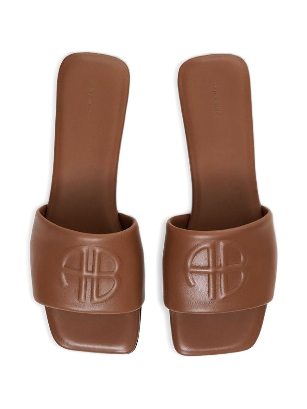 leather slides - 3