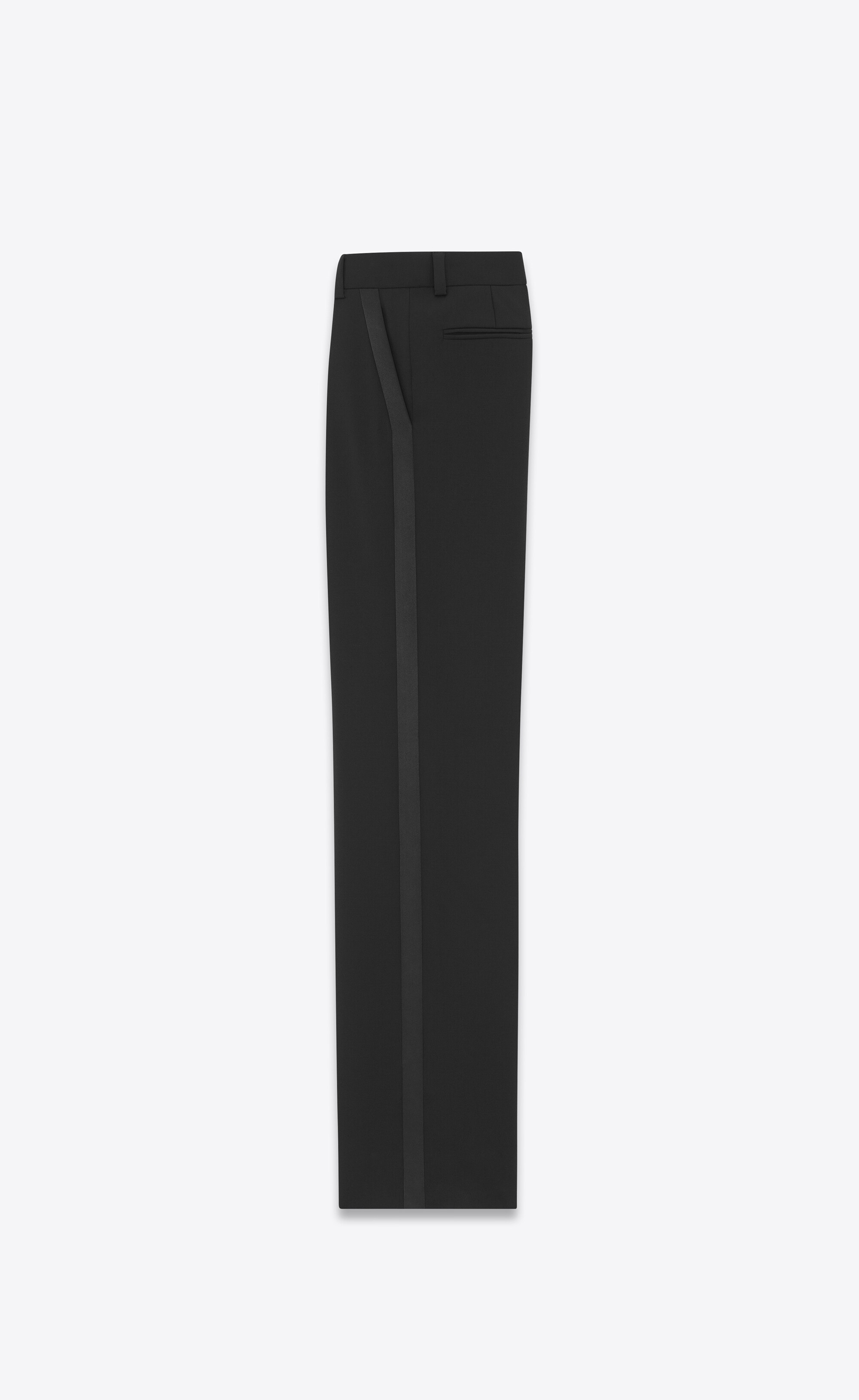 パンツ Saint Laurent Tuxedo pants Wool tuxedo pants in black - Saint Laurent | Mytheresa