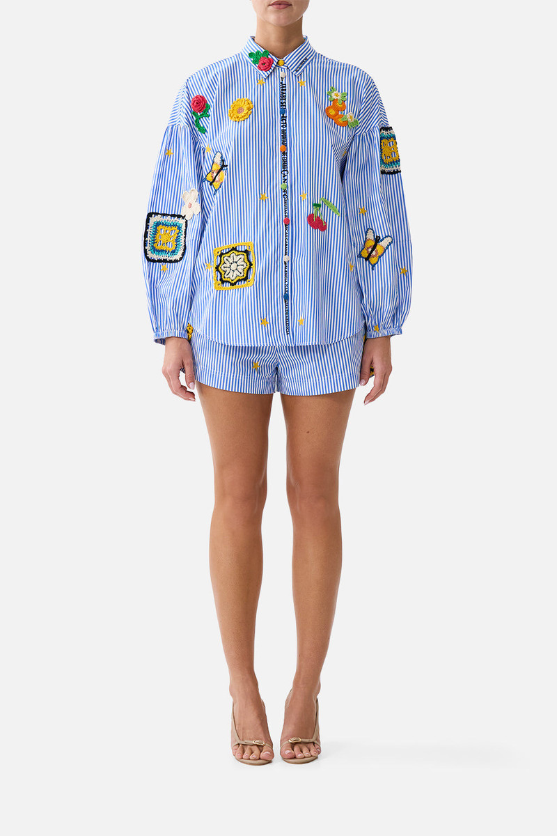 CAMILLA BALLOON SLEEVE BLOUSE outlook