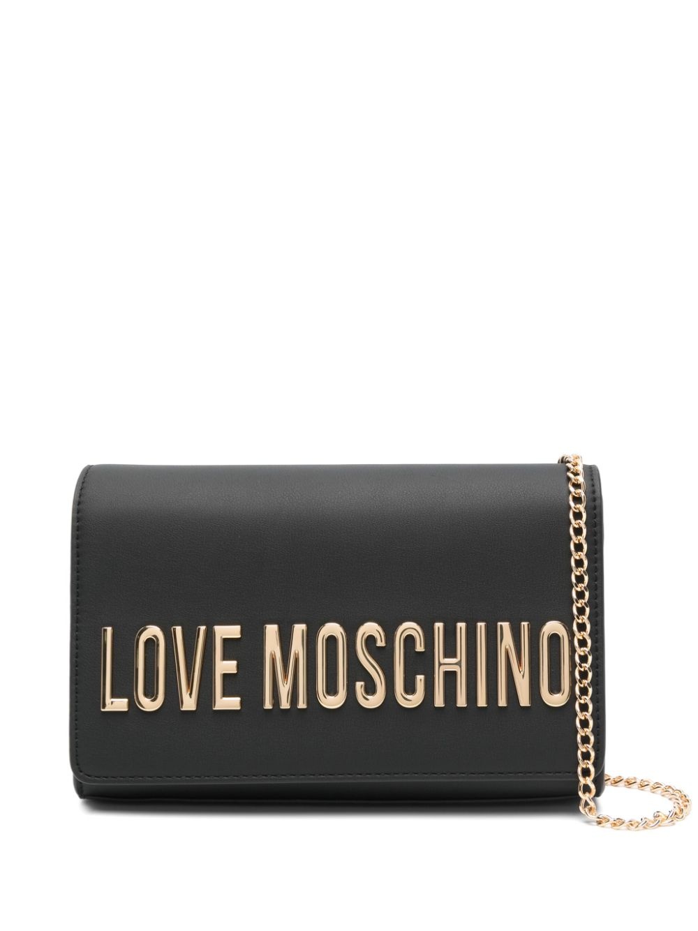 logo-lettering cross body bag - 1