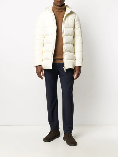 Herno hooded puffer jacket outlook