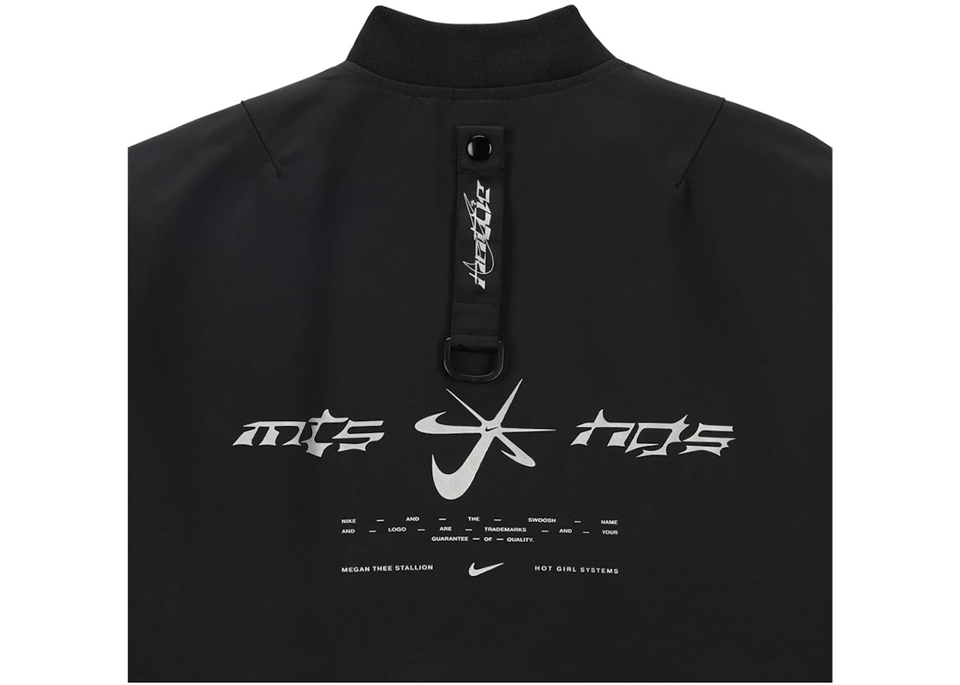 Nike x Megan Thee Stallion Bomber Jacket Black - 3