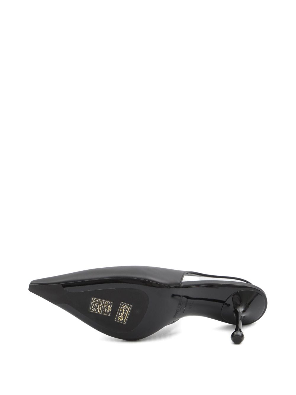 80mm Isa pointed-toe slingback pumps - 5