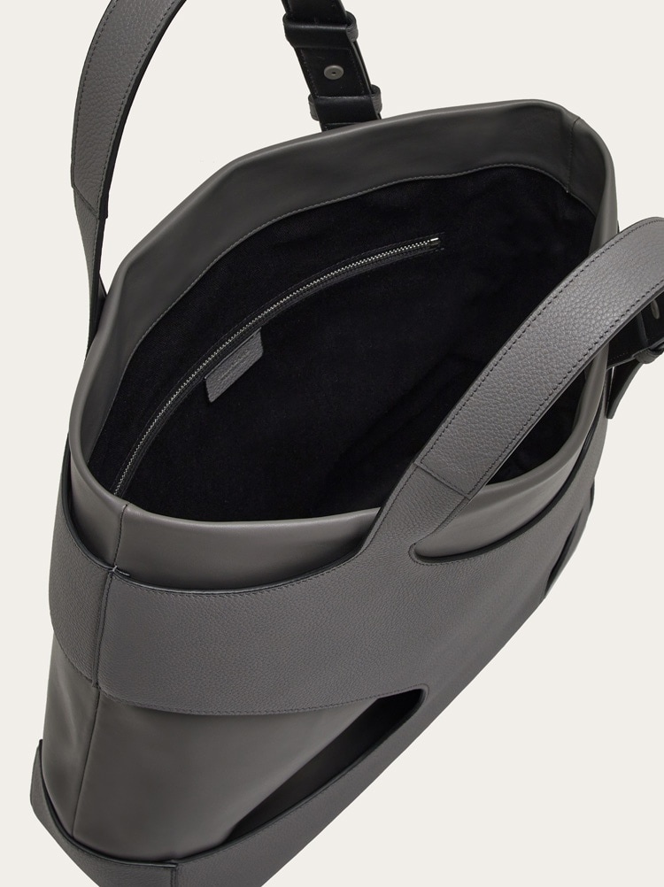 TOTE BAG WITH CUT-OUT DETAILING - 4