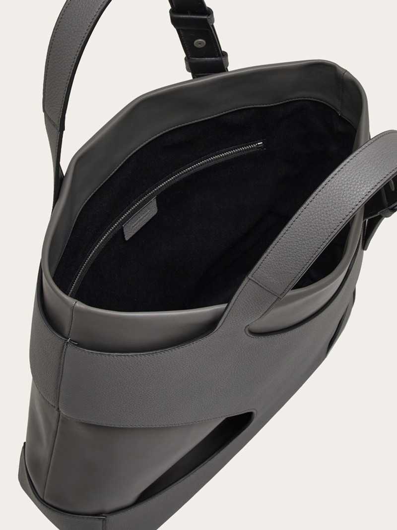 TOTE BAG WITH CUT-OUT DETAILING 4