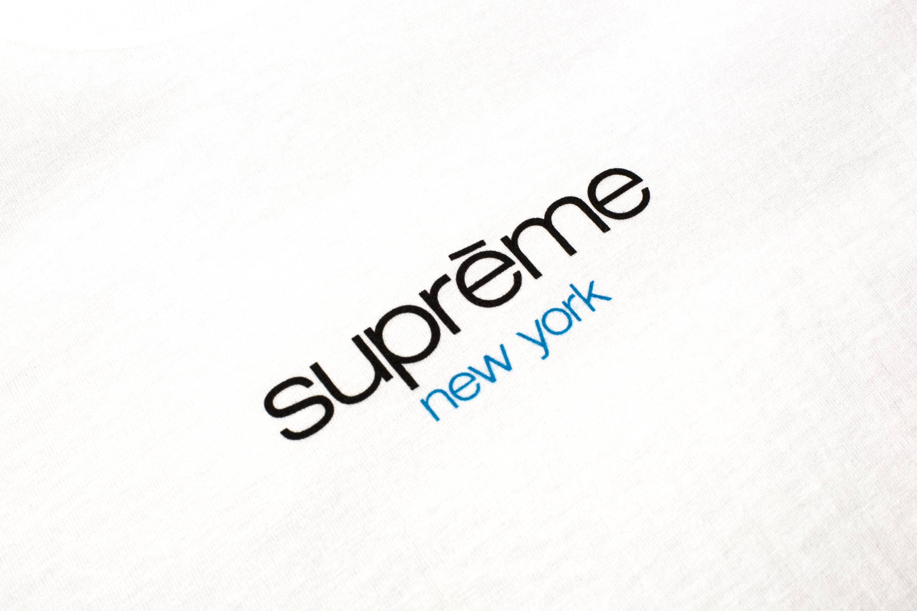 Supreme Classic Logo Tee 'White' - 2