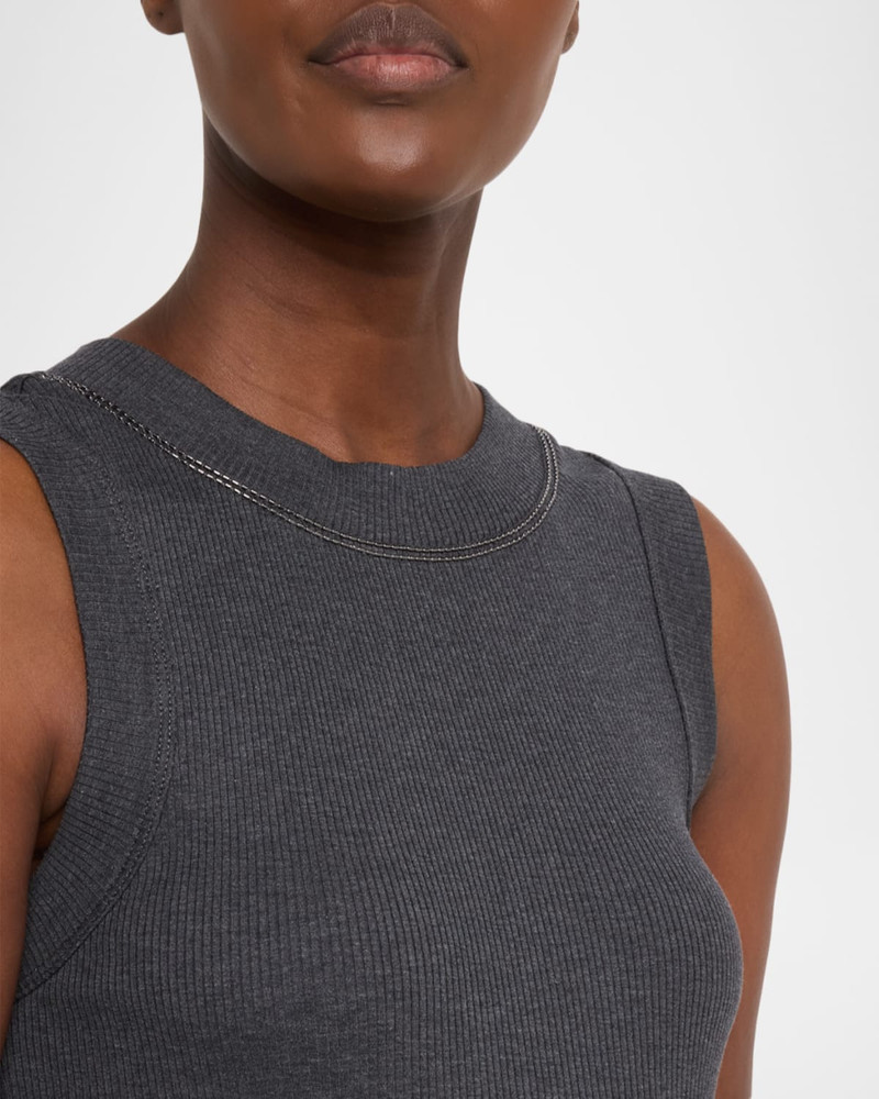 New Basic Cotton Rib Tank Top 5