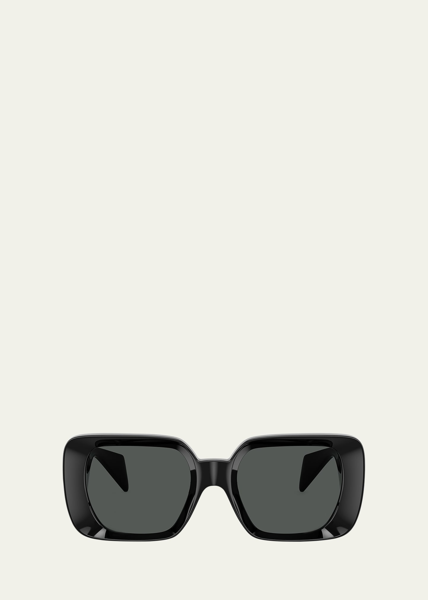 Medusa Square Plastic Sunglasses - 1