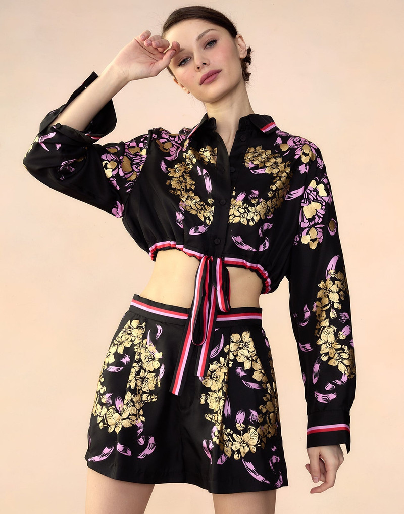 CYNTHIA ROWLEY Marseille Shorts outlook