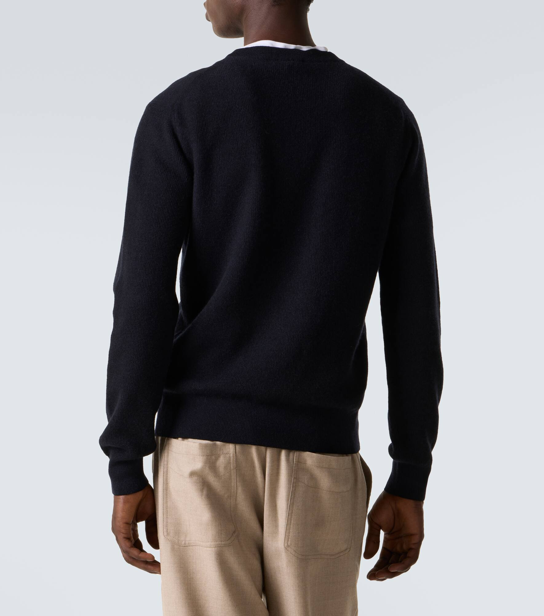 Cashmere and wool sweater - 4