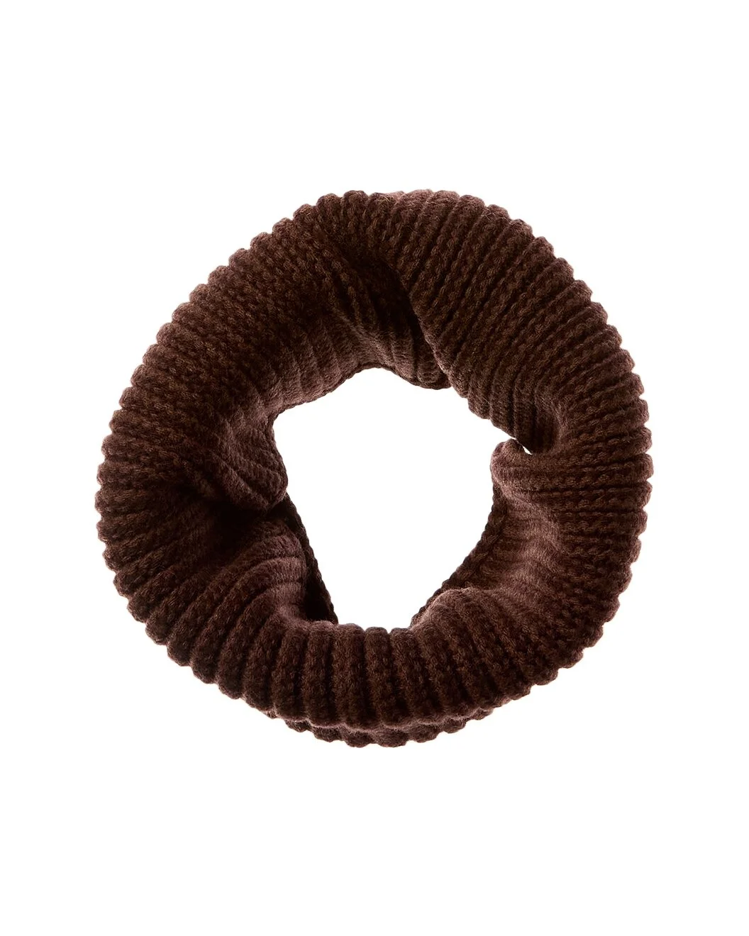 FENDI Logo Leather-Trim Wool Scarf - 1