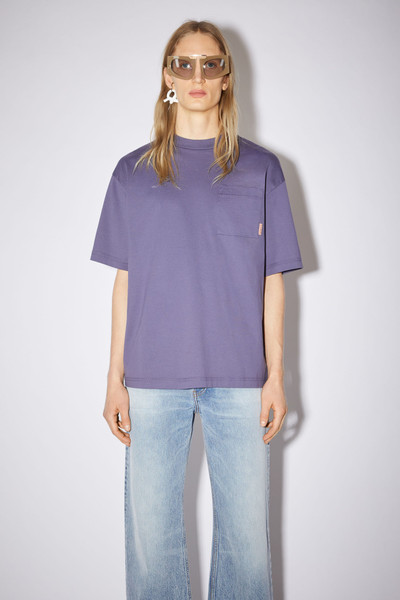 Acne Studios Pocket t-shirt - Dark purple outlook