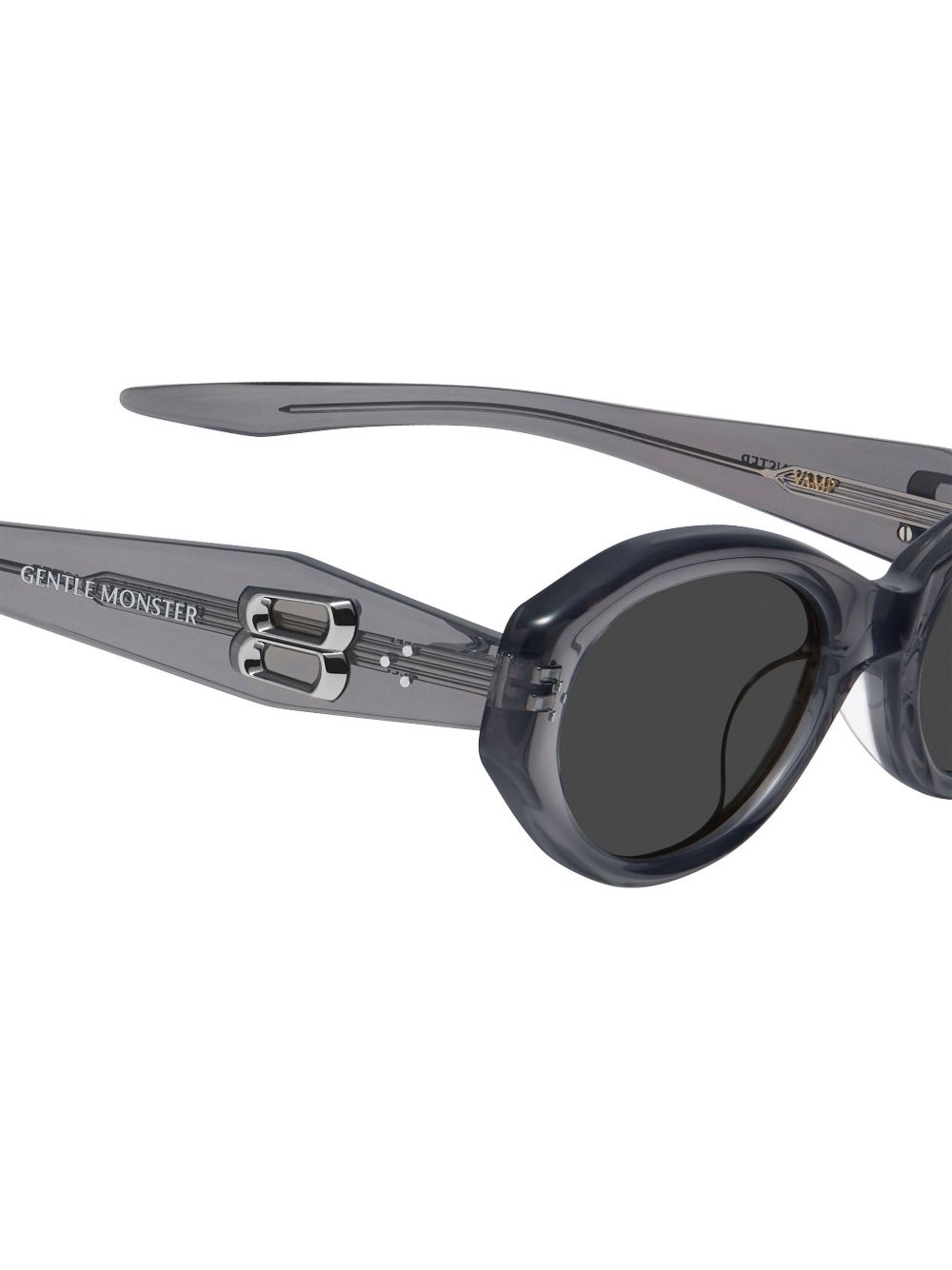 oval-frame sunglasses - 4