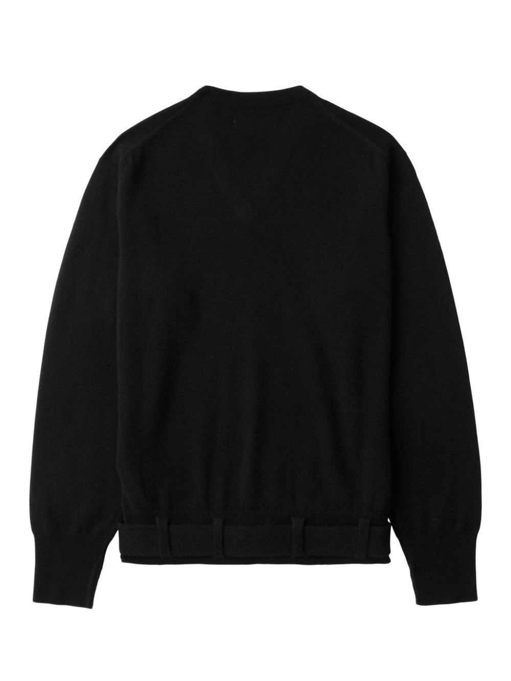 belted sweater - 6