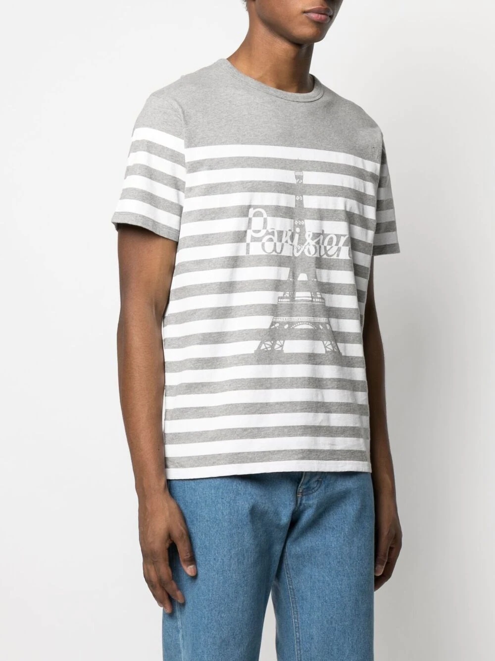 Parisien Tower striped T-shirt - 4