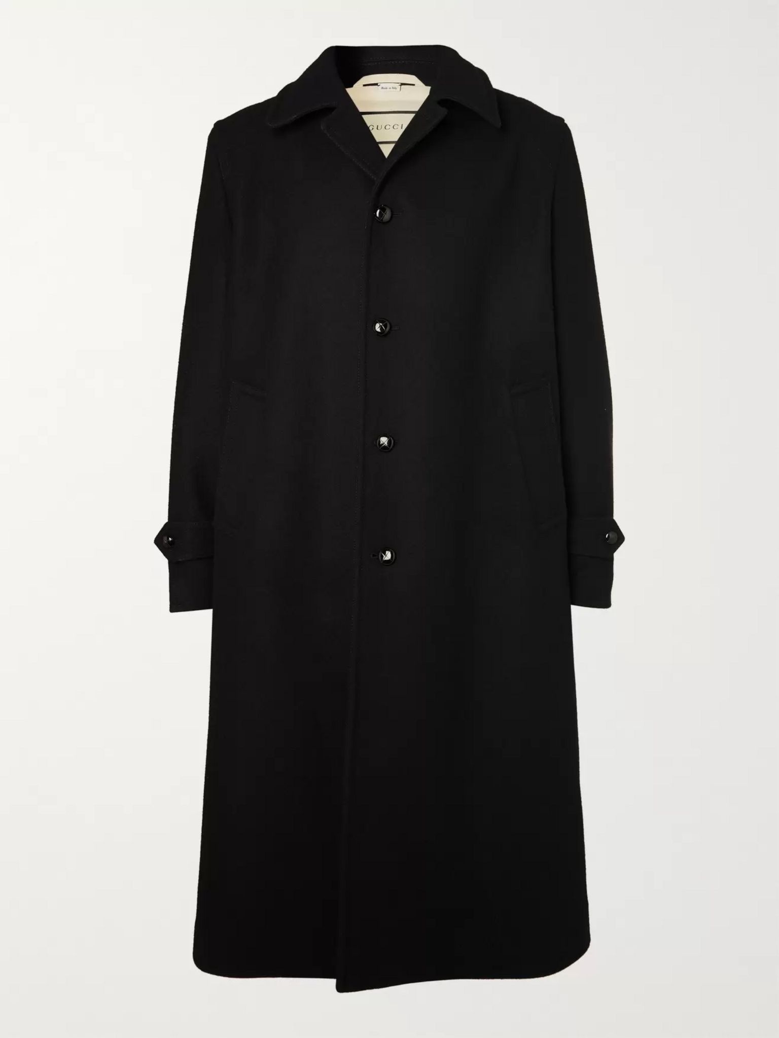 Oversized Wool Coat - 1