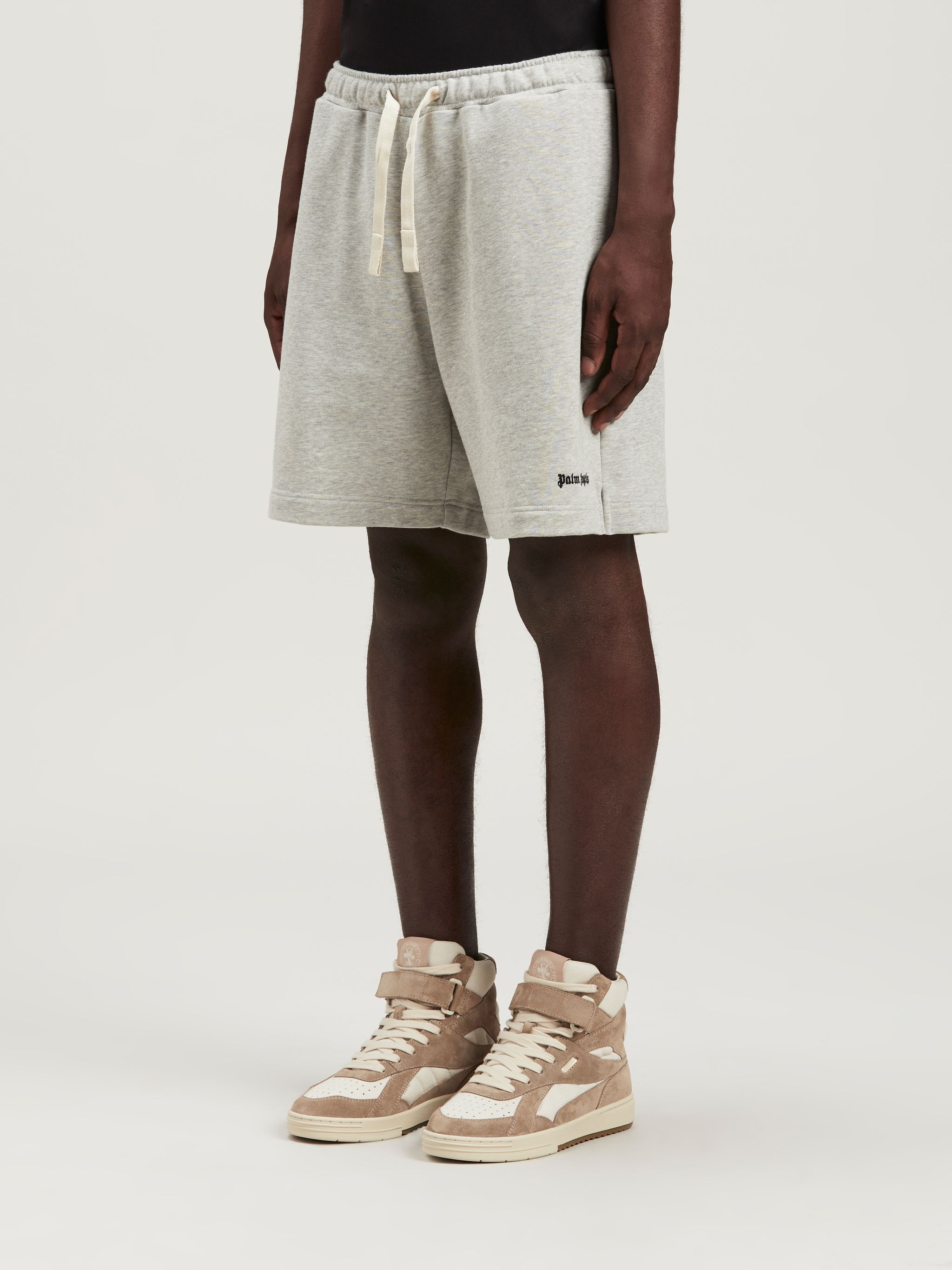 Embroidered Logo Sweatshort - 4
