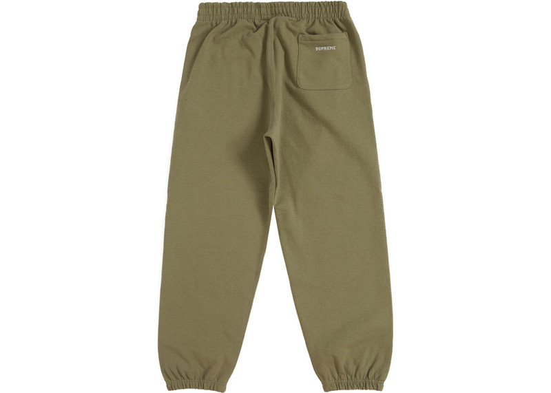 Supreme Supreme S Logo Sweatpant (FW24) Light Olive outlook