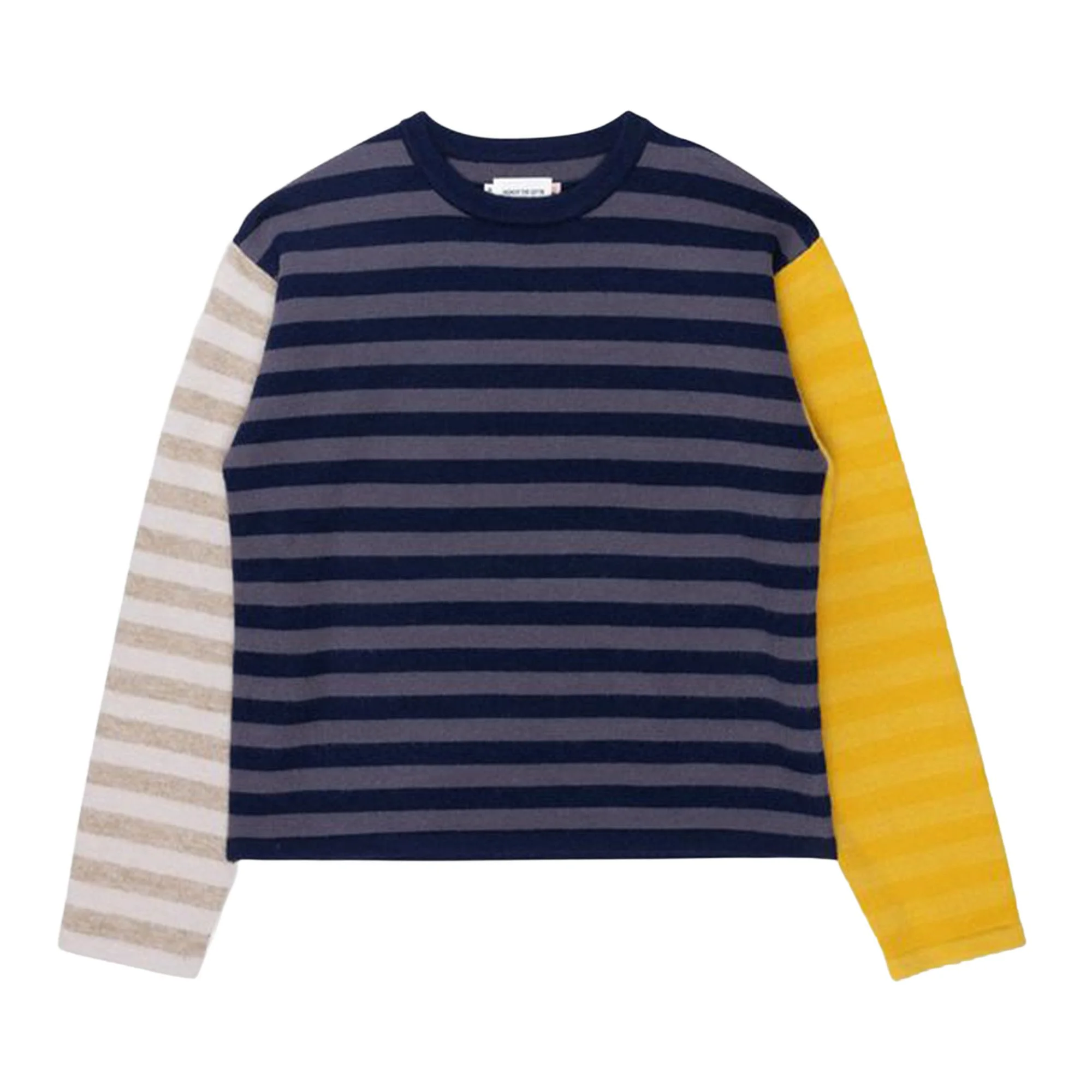 Honor The Gift Multi Stripe Crew 'Navy' - 1