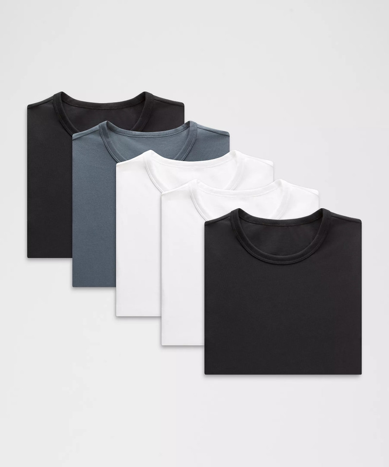 Organic Cotton Classic-Fit T-Shirt *5 Pack 1