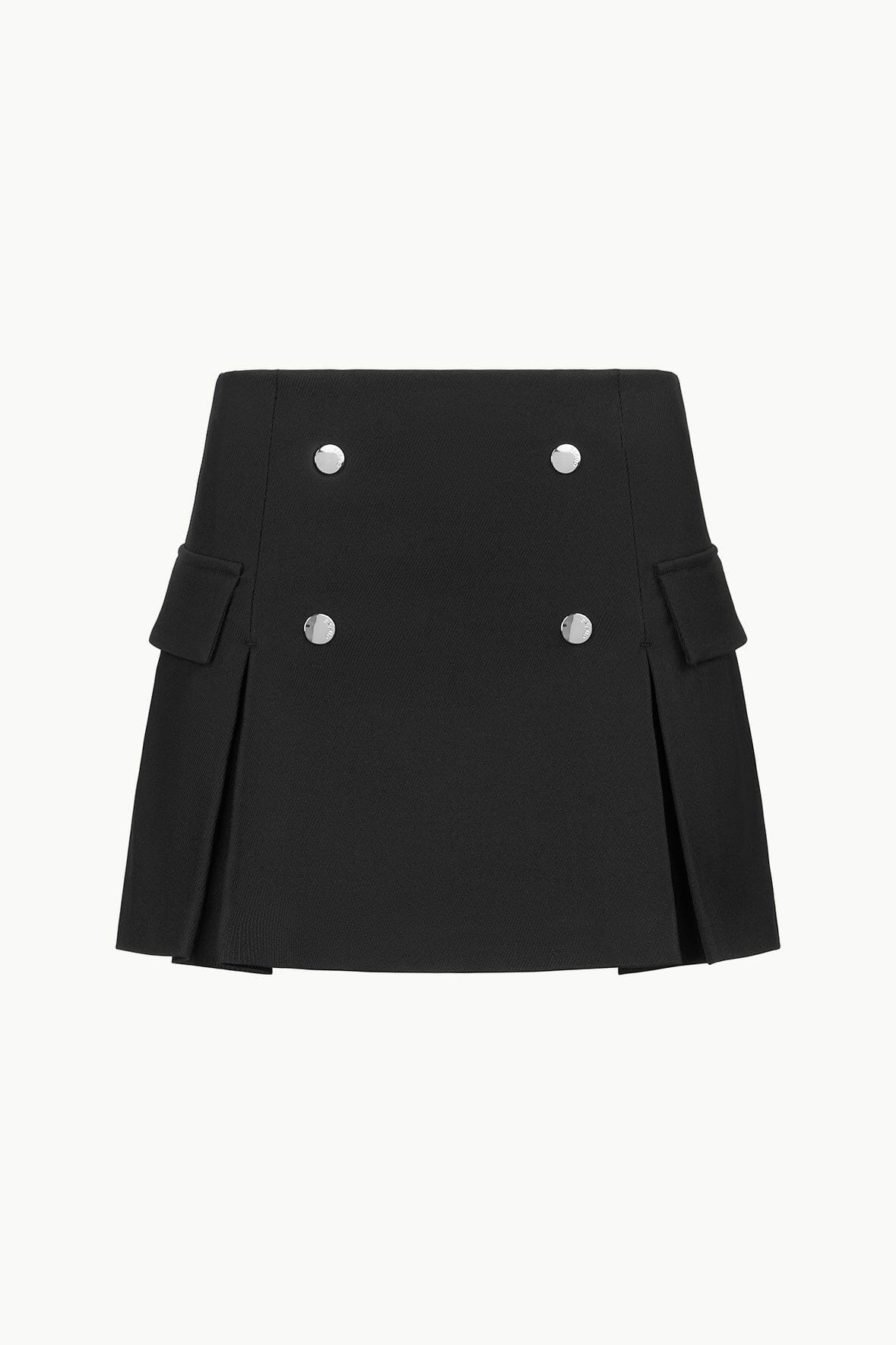 STAUD DIVISION SKIRT BLACK - 1