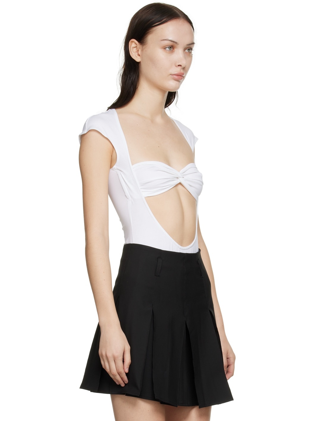 SSENSE Exclusive White Baes Bodysuit - 2