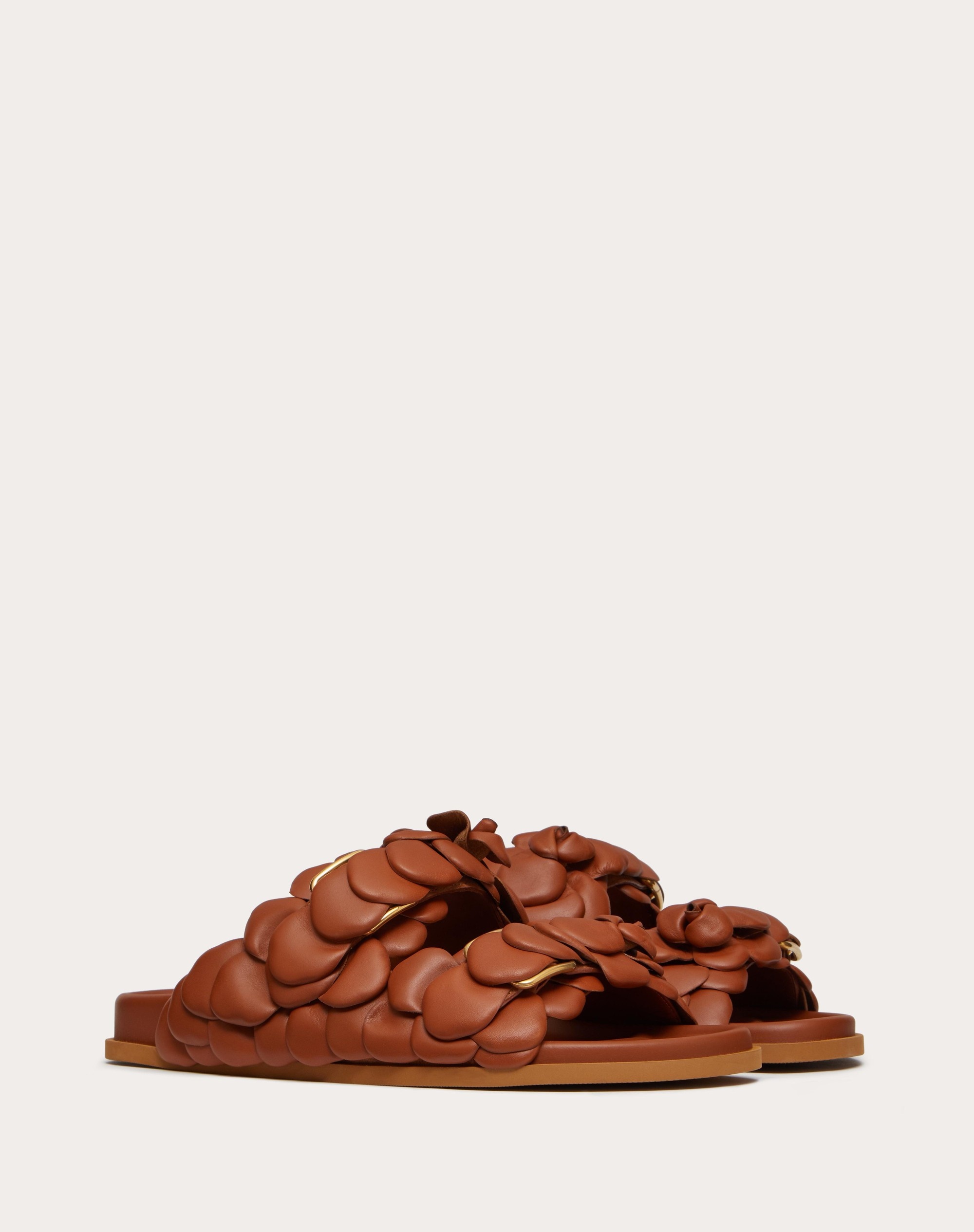 ATELIER SHOE VALENTINO GARAVANI CALFSKIN SLIDE SANDAL - 2
