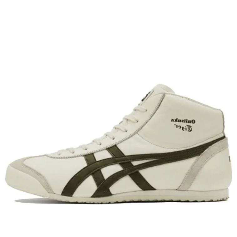Onitsuka Tiger Mexico Mid Runner 'Cream Black' 1183B812-100 - 1