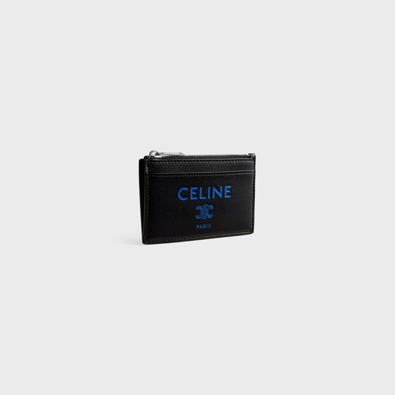 CELINE Zipped Card Holder IN SMOOTH LAMBSKIN outlook
