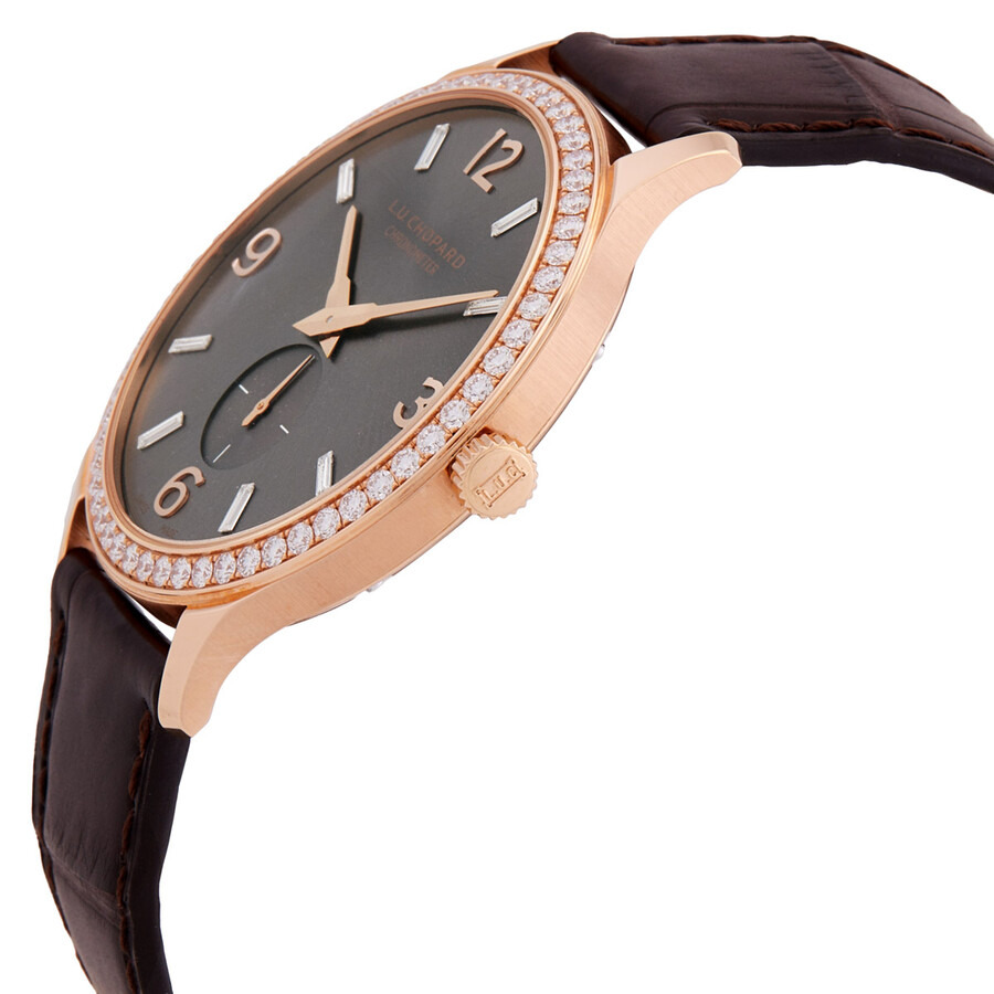 Chopard L.U.C. XPS Automatic Chronometer Diamond Gray Dial Ladies Watch 171948-5001 - 2
