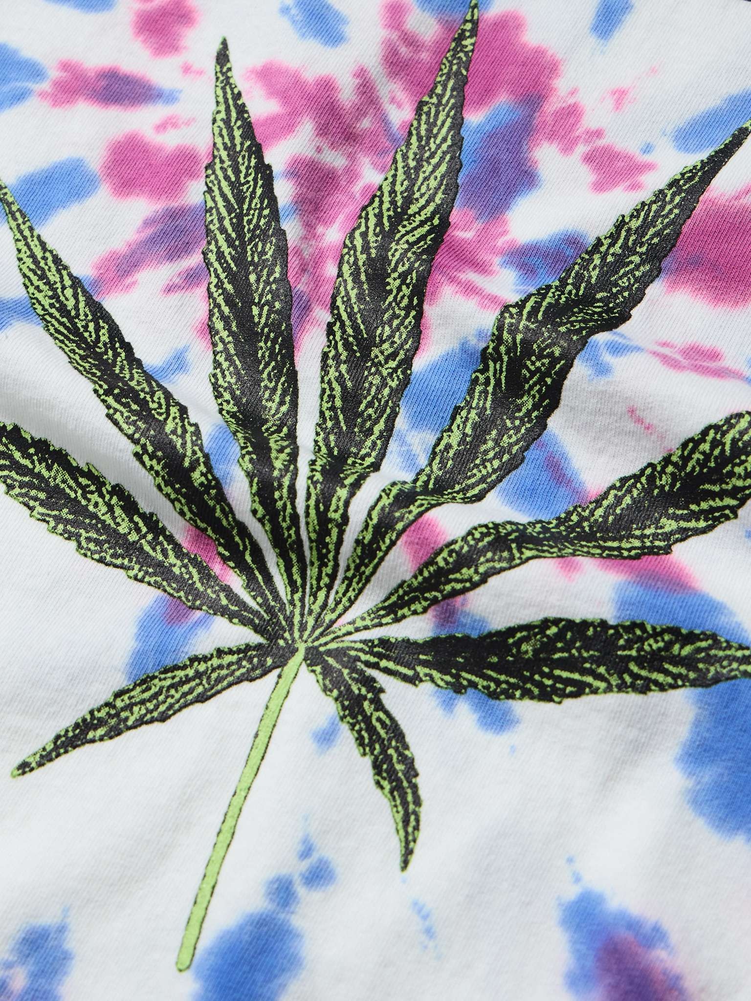 + High Times Tie-Dyed Printed Cotton-Jersey T-shirt - 4