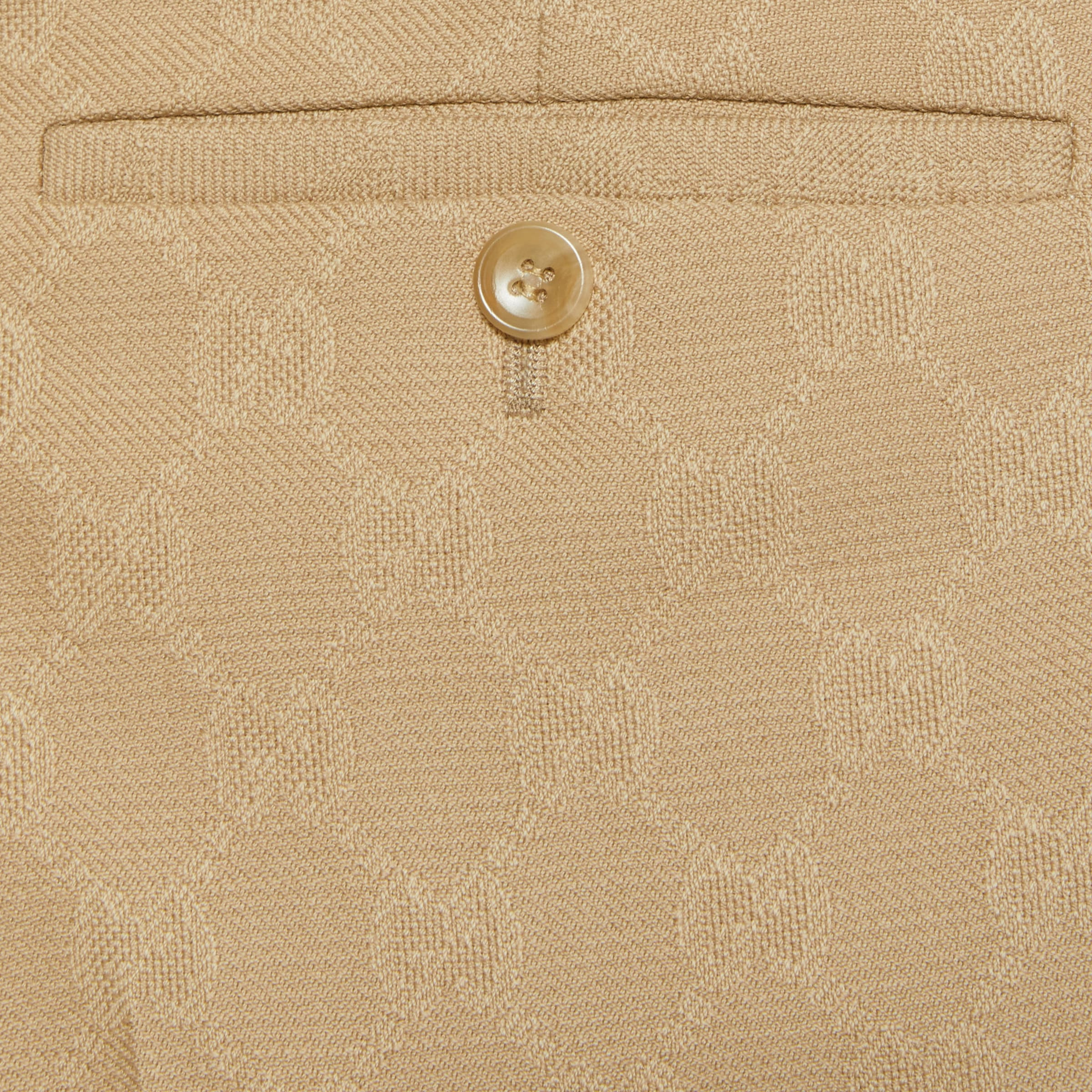 GG wool jacquard pant - 3