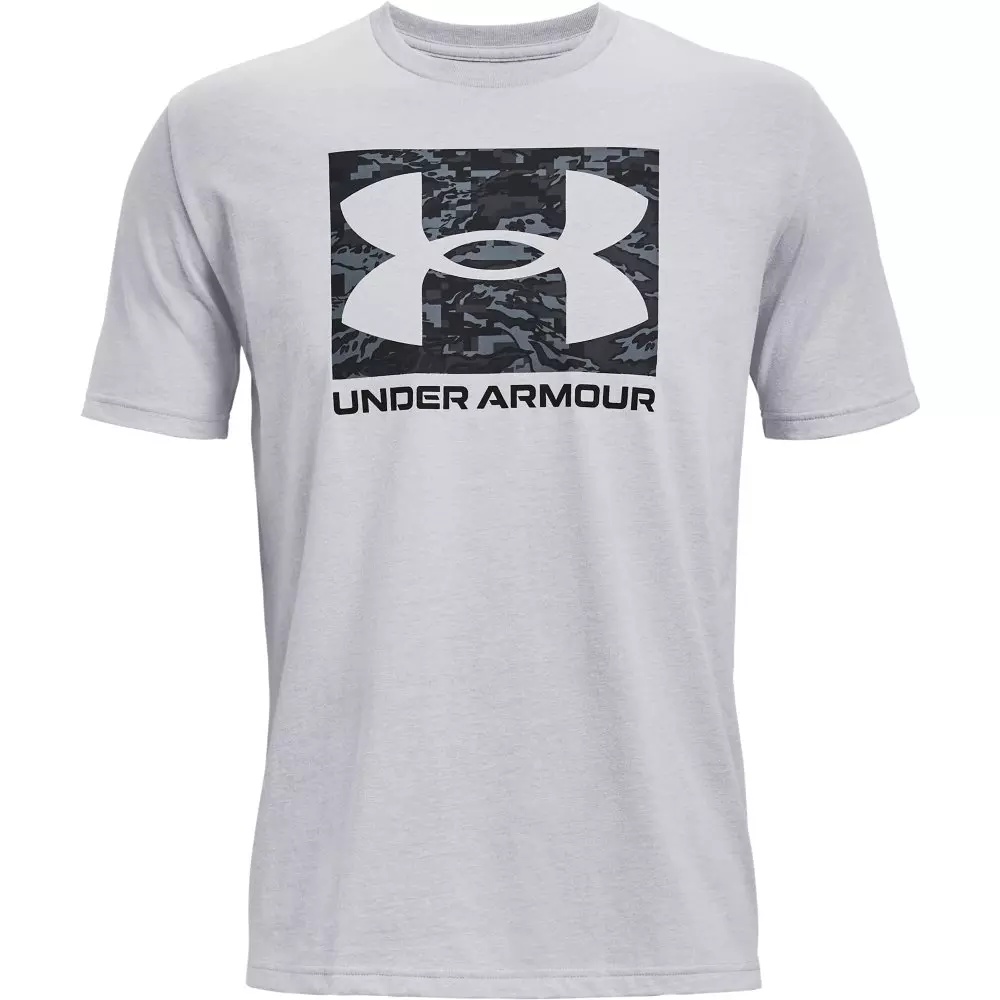 Men's ABC Camo Boxed Logo Tee - Black - 5