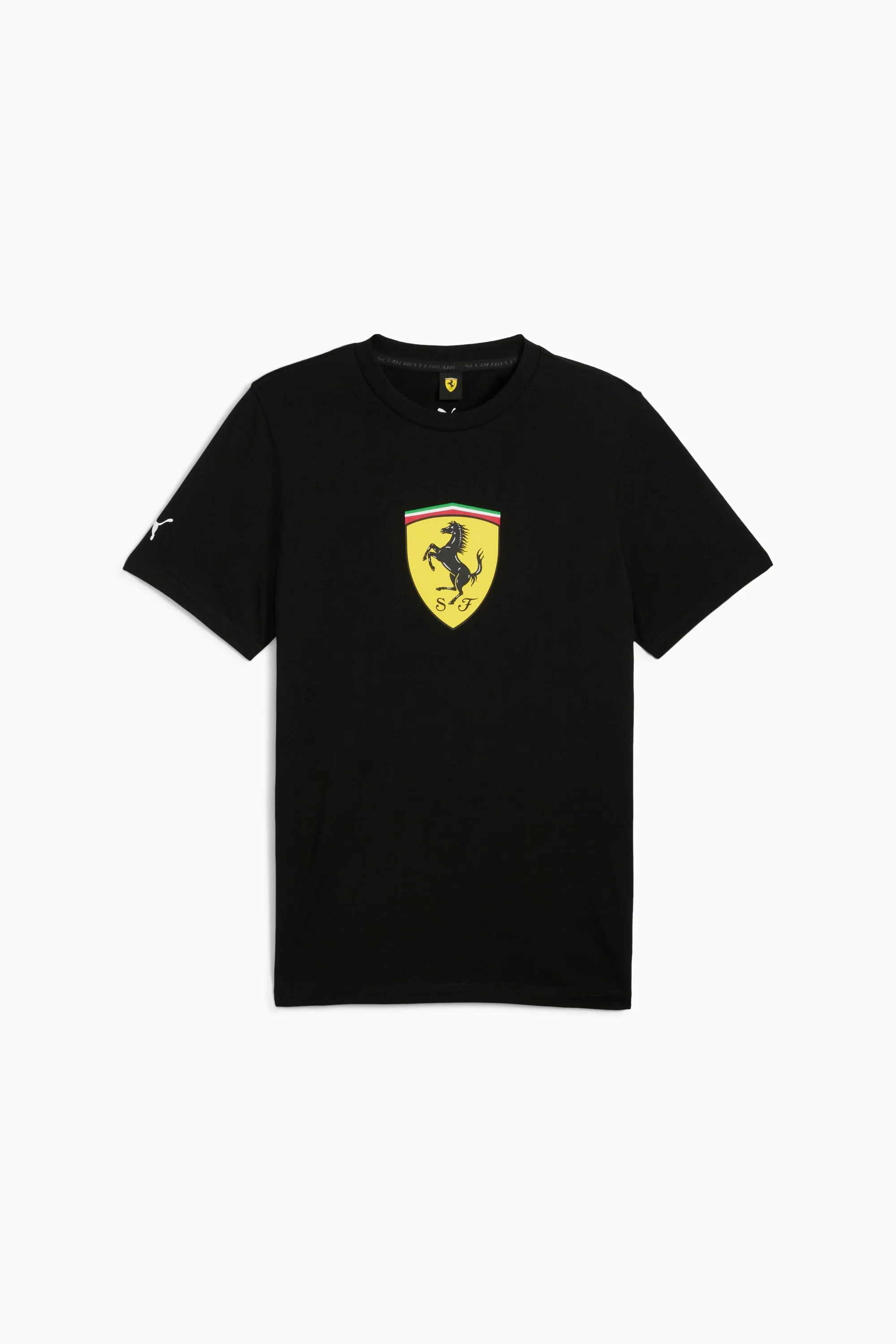 Scuderia Ferrari Race Colored Big Shield Men's Tee - 1