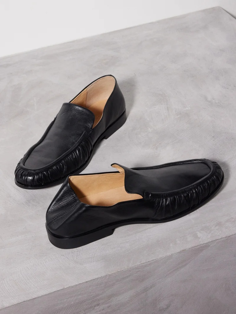 Marsèll Mocassino collapsible-heel leather loafers