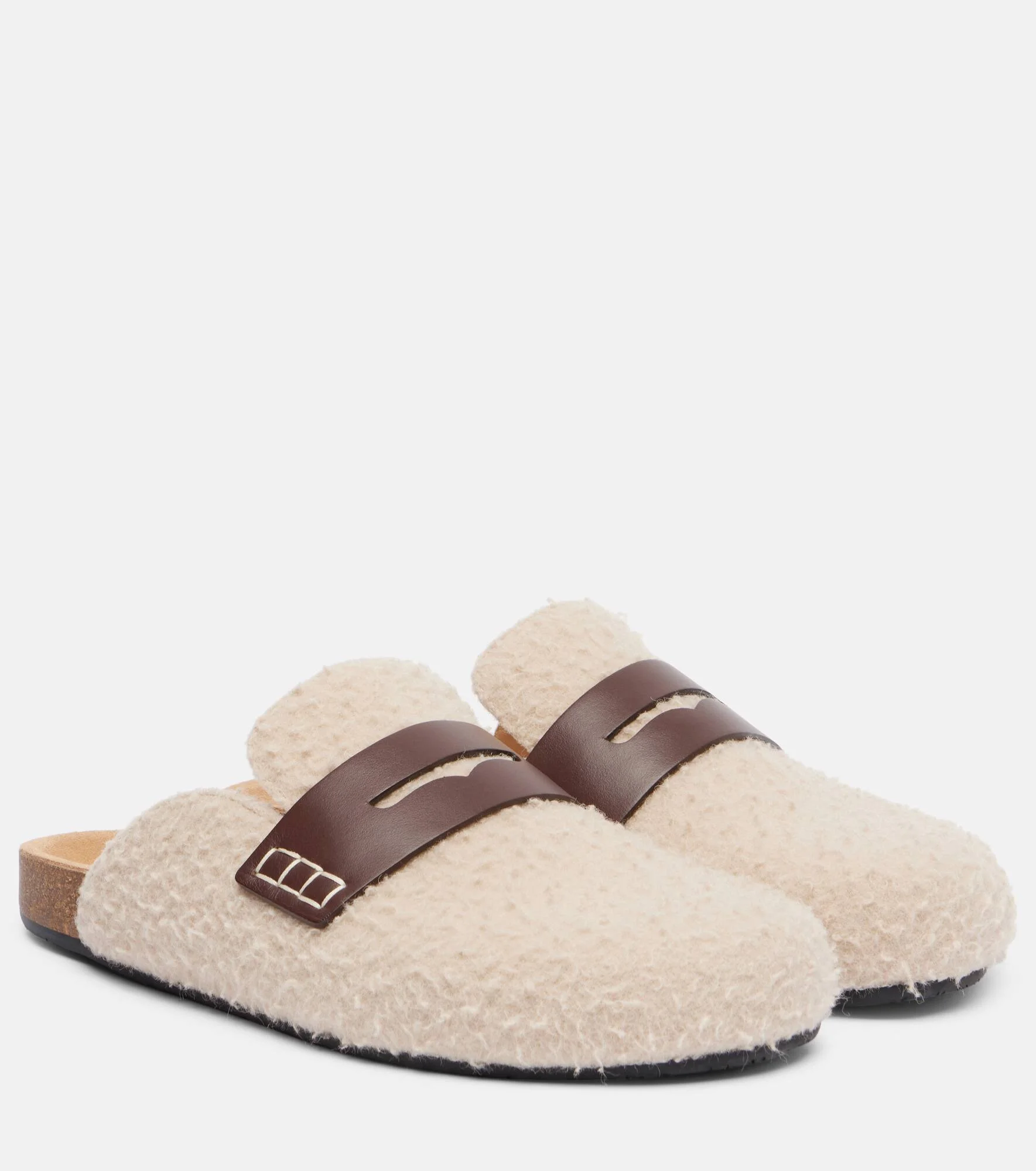 Felt mules - 1