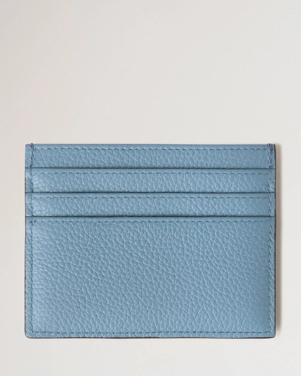 Zipped Credit Card Slip Brighton Blue Small Classic Grain - 2