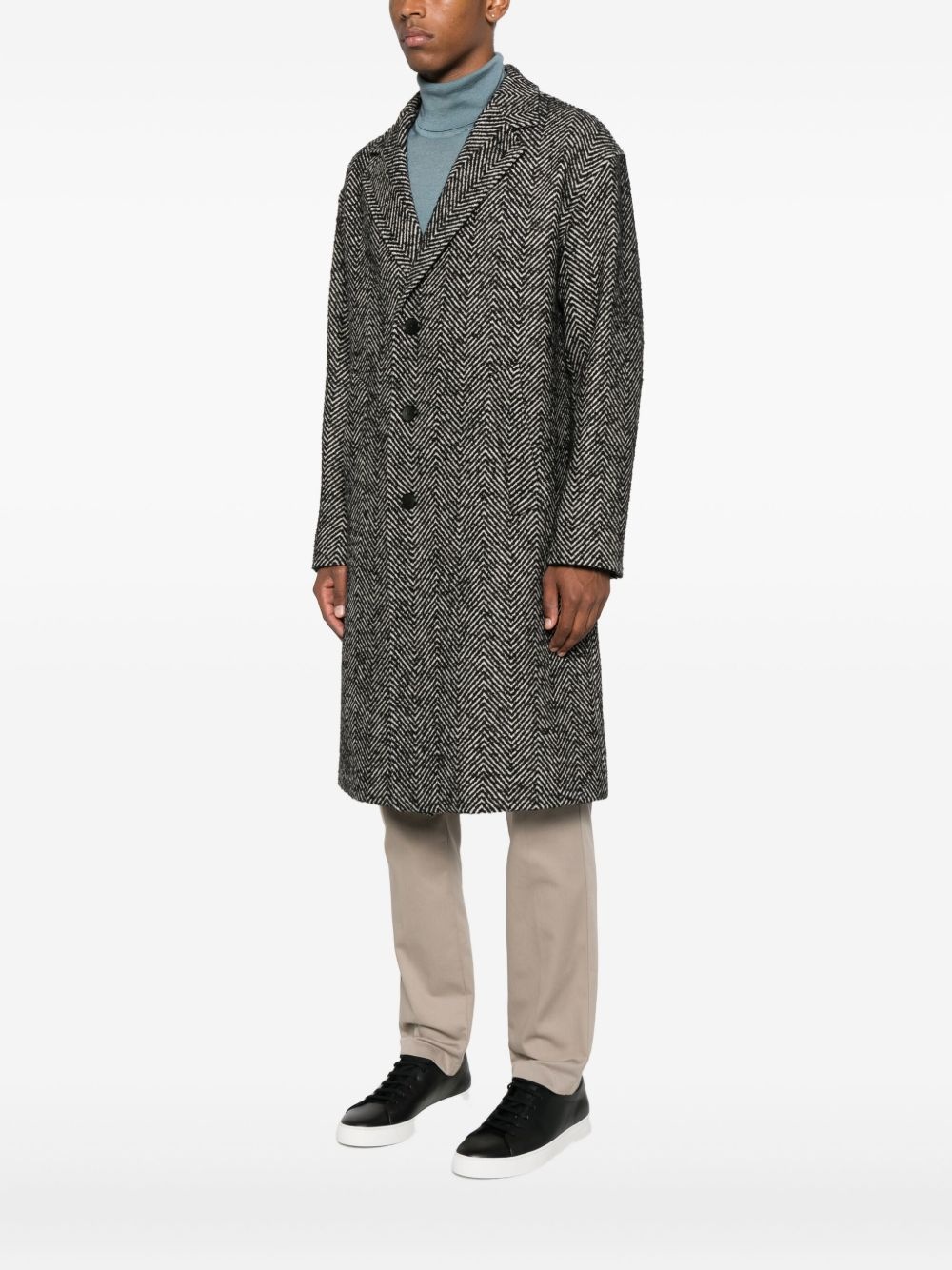 single-breasted coat - 3