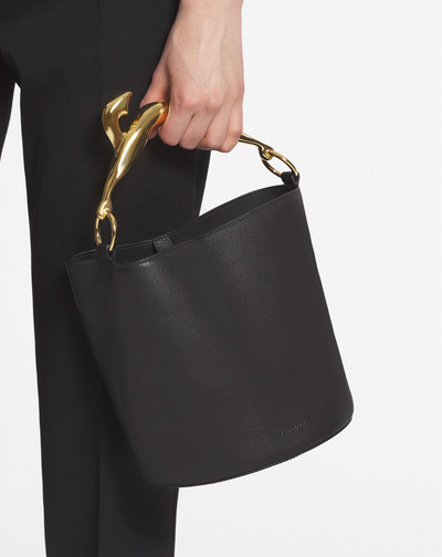 Lanvin LEATHER FUSION CAT BUCKET BAG outlook